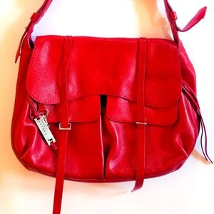 Radley London Red Leather Handbag